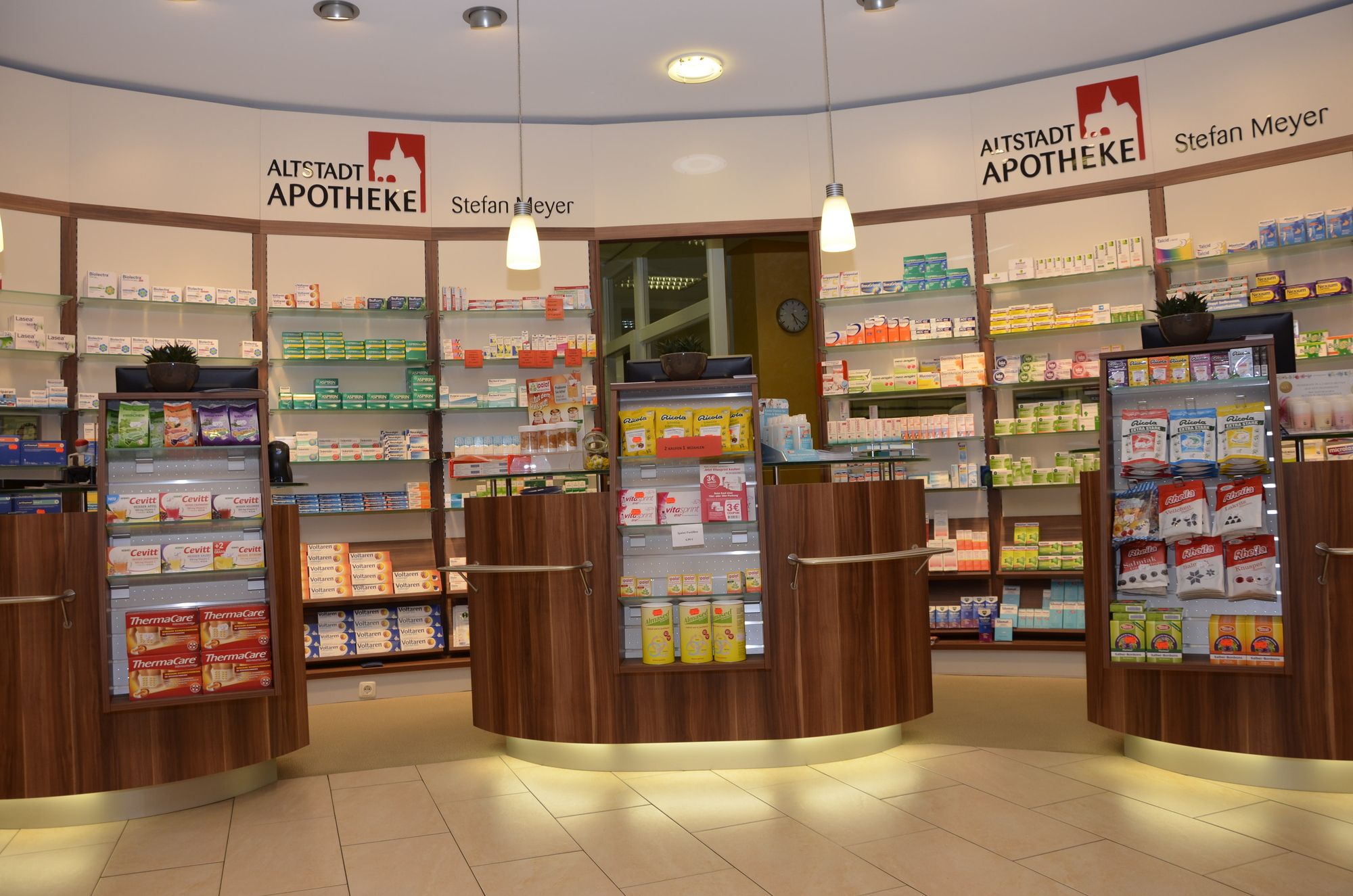 Verkaufsbereich unserer Apotheke